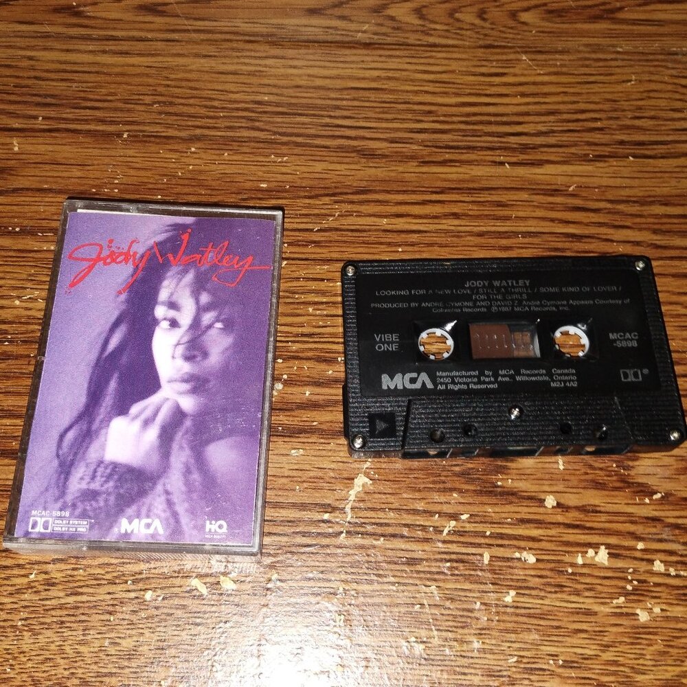 Jody Watley (self-titled album) on cassette (MCA Records Canada, 1987)